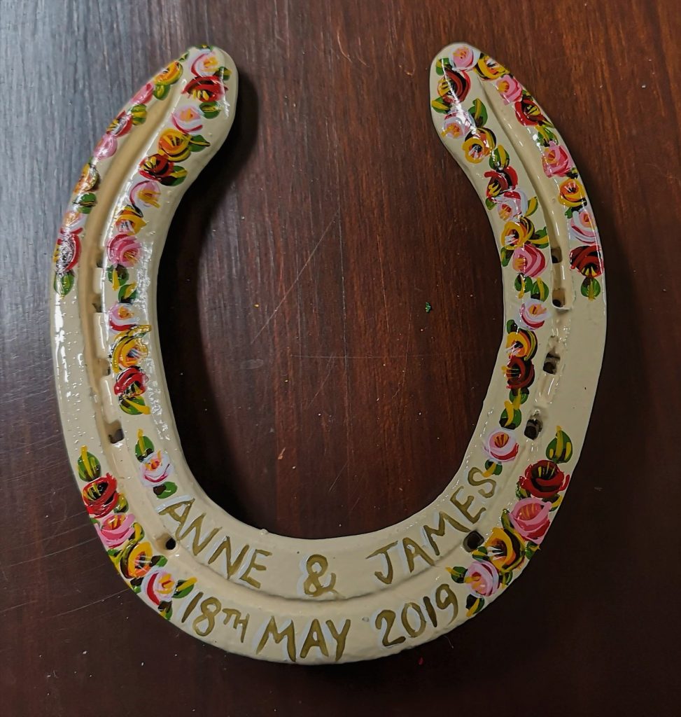 wedding horseshoe 